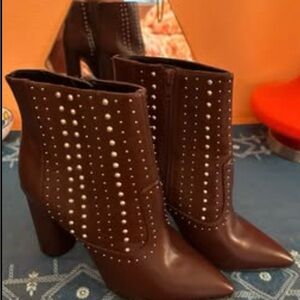 BCBGeneration - Studded Ankle Boots - Size 10